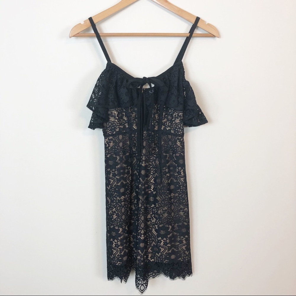 For Love and Lemons Lace Rosemary Mini Dress - Picture 4 of 8